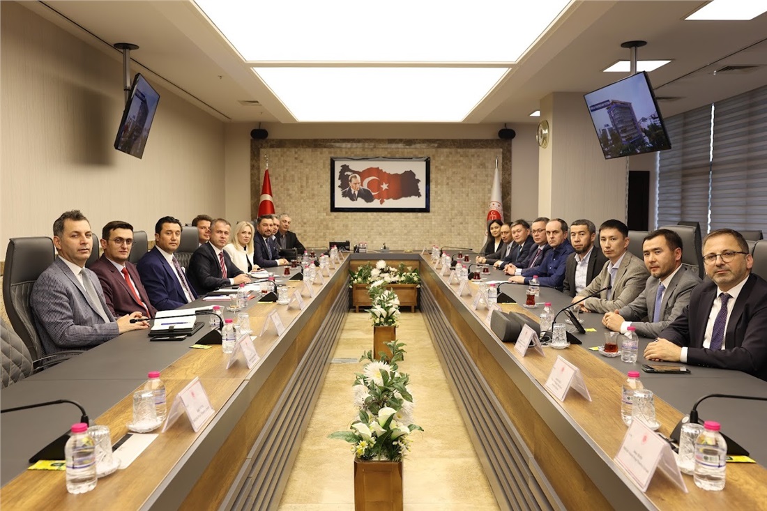 Kazakistan Heyeti Ceza ve Tevkifevleri Genel Müdürlüğünü Ziyaret Etti